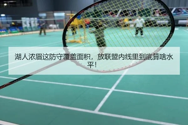 湖人浓眉这防守覆盖面积，放联盟内线里到底算啥水平！